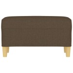 vidaXL Bancă, maro, 70x35x41 cm, textil vidaXL Bancă, maro, 70x35x41 cm, textil