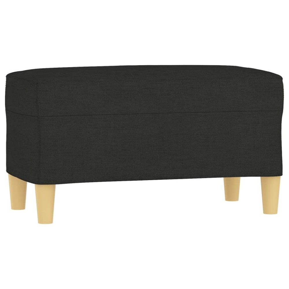 vidaXL Bancă, negru, 70x35x41 cm, textil