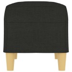 vidaXL Bancă, negru, 70x35x41 cm, textil vidaXL Bancă, negru, 70x35x41 cm, textil