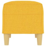 vidaXL Bancă, galben deschis, 70x35x41 cm, textil vidaXL Bancă, galben deschis, 70x35x41 cm, textil