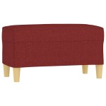 vidaXL Bancă, roșu vin, 70x35x41 cm, textil vidaXL Bancă, roșu vin, 70x35x41 cm, textil