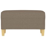 vidaXL Bancă, gri taupe, 70x35x41 cm, textil vidaXL Bancă, gri taupe, 70x35x41 cm, textil