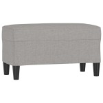 vidaXL Bancă, gri deschis, 70x35x41 cm, textil vidaXL Bancă, gri deschis, 70x35x41 cm, textil