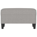 vidaXL Bancă, gri deschis, 70x35x41 cm, textil vidaXL Bancă, gri deschis, 70x35x41 cm, textil
