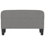 vidaXL Bancă, gri închis, 70x35x41 cm, textil vidaXL Bancă, gri închis, 70x35x41 cm, textil