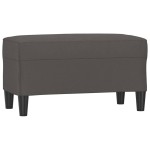 vidaXL Bancă, gri, 70x35x41 cm, piele ecologică vidaXL Bancă, gri, 70x35x41 cm, piele ecologică