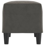 vidaXL Bancă, gri închis, 70x35x41 cm, catifea vidaXL Bancă, gri închis, 70x35x41 cm, catifea