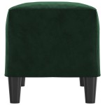 vidaXL Bancă, verde închis, 70x35x41 cm, catifea vidaXL Bancă, verde închis, 70x35x41 cm, catifea