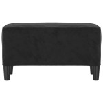 vidaXL Bancă, negru, 70x35x41 cm, catifea vidaXL Bancă, negru, 70x35x41 cm, catifea
