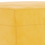 vidaXL Bancă, galben, 70x35x41 cm, catifea vidaXL Bancă, galben, 70x35x41 cm, catifea