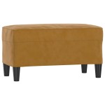 vidaXL Bancă, maro, 70x35x41 cm, catifea vidaXL Bancă, maro, 70x35x41 cm, catifea