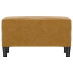 vidaXL Bancă, maro, 70x35x41 cm, catifea vidaXL Bancă, maro, 70x35x41 cm, catifea