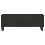 vidaXL Bancă, negru, 100x35x41 cm, textil vidaXL Bancă, negru, 100x35x41 cm, textil