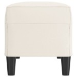 vidaXL Bancă, crem, 100x35x41 cm, piele ecologică vidaXL Bancă, crem, 100x35x41 cm, piele ecologică