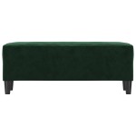 vidaXL Bancă, verde închis, 100x35x41 cm, catifea vidaXL Bancă, verde închis, 100x35x41 cm, catifea