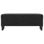 vidaXL Bancă, negru, 100x35x41 cm, catifea vidaXL Bancă, negru, 100x35x41 cm, catifea