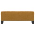vidaXL Bancă, maro, 100x35x41 cm, catifea vidaXL Bancă, maro, 100x35x41 cm, catifea