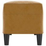 vidaXL Bancă, maro, 100x35x41 cm, catifea vidaXL Bancă, maro, 100x35x41 cm, catifea