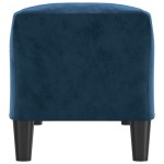 vidaXL Bancă, albastru, 100x35x41 cm, catifea vidaXL Bancă, albastru, 100x35x41 cm, catifea