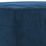 vidaXL Bancă, albastru, 100x35x41 cm, catifea vidaXL Bancă, albastru, 100x35x41 cm, catifea