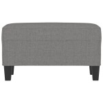 vidaXL Bancă, gri închis, 70x35x41 cm, textil vidaXL Bancă, gri închis, 70x35x41 cm, textil