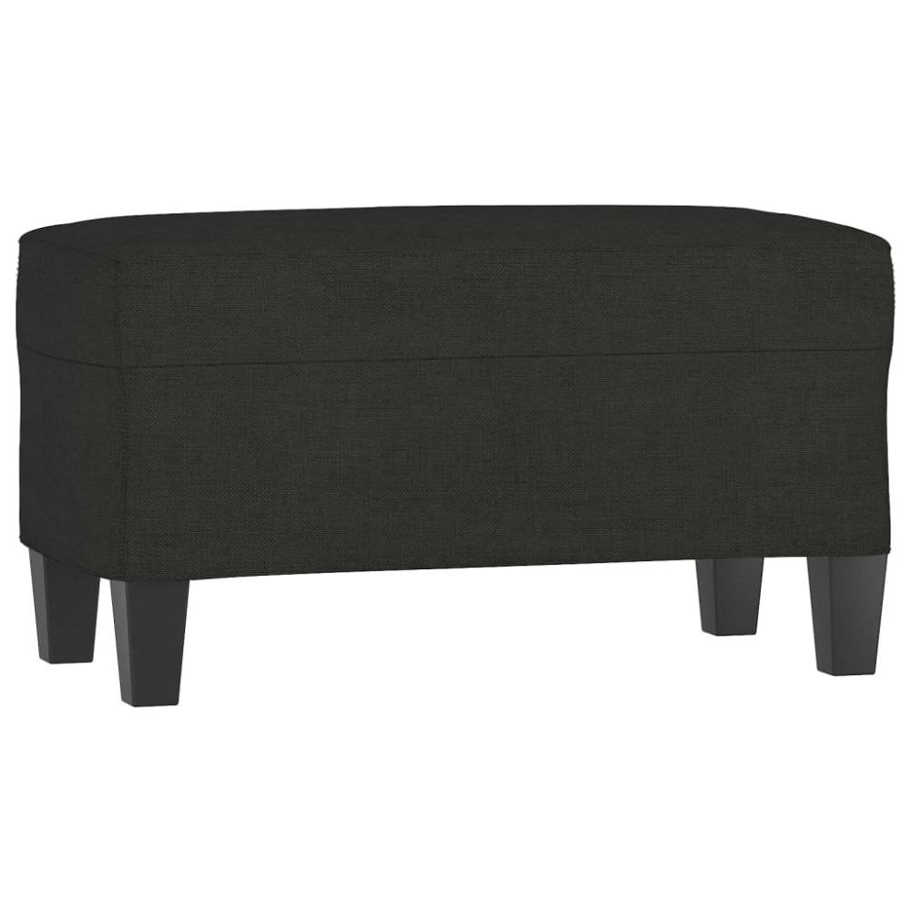 vidaXL Bancă, negru, 70x35x41 cm, textil