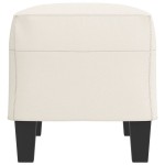 vidaXL Bancă, crem, 70x35x41 cm, piele ecologică vidaXL Bancă, crem, 70x35x41 cm, piele ecologică