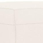 vidaXL Bancă, crem, 70x35x41 cm, piele ecologică vidaXL Bancă, crem, 70x35x41 cm, piele ecologică
