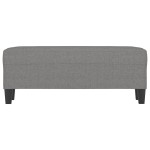 vidaXL Bancă, gri închis, 100x35x41 cm, textil vidaXL Bancă, gri închis, 100x35x41 cm, textil