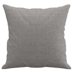 vidaXL Perne decorative, 2 buc., gri deschis, 40x40cm, material textil