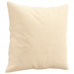 vidaXL Perne decorative 2 buc. crem 40x40 cm, material textil vidaXL Perne decorative 2 buc. crem 40x40 cm, material textil