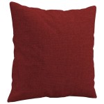 vidaXL Perne decorative, 2 buc., roșu vin, 40x40 cm, material textil vidaXL Perne decorative, 2 buc., roșu vin, 40x40 cm, material textil
