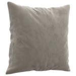 vidaXL Perne decorative, 2 buc., gri deschis, 40x40 cm, catifea vidaXL Perne decorative, 2 buc., gri deschis, 40x40 cm, catifea