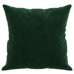 vidaXL Perne decorative, 2 buc., verde închis, 40x40 cm, catifea vidaXL Perne decorative, 2 buc., verde închis, 40x40 cm, catifea