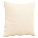 vidaXL Perne decorative, 2 buc., crem, 40x40 cm, catifea vidaXL Perne decorative, 2 buc., crem, 40x40 cm, catifea