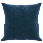 vidaXL Perne decorative, 2 buc., albastru, 40x40 cm, catifea vidaXL Perne decorative, 2 buc., albastru, 40x40 cm, catifea
