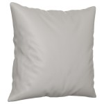 vidaXL Perne decorative, 2 buc., gri deschis, 40x40 cm, microfibră