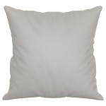 vidaXL Perne decorative, 2 buc., gri deschis, 40x40 cm, microfibră