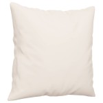 vidaXL Perne decorative, 2 buc., bej, 40x40 cm, microfibră vidaXL Perne decorative, 2 buc., bej, 40x40 cm, microfibră