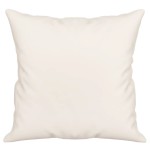 vidaXL Perne decorative, 2 buc., bej, 40x40 cm, microfibră vidaXL Perne decorative, 2 buc., bej, 40x40 cm, microfibră