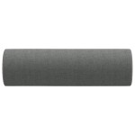 vidaXL Perne decorative, 2 buc., gri închis, Ø15x50 cm, textil vidaXL Perne decorative, 2 buc., gri închis, Ø15x50 cm, textil