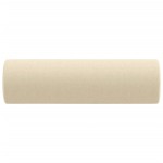 vidaXL Perne decorative, 2 buc., crem, Ø15x50 cm, textil vidaXL Perne decorative, 2 buc., crem, Ø15x50 cm, textil