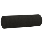 vidaXL Perne decorative, 2 buc., negru, Ø15x50 cm, textil vidaXL Perne decorative, 2 buc., negru, Ø15x50 cm, textil