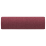 vidaXL Perne decorative, 2 buc., roșu vin, Ø15x50 cm, textil vidaXL Perne decorative, 2 buc., roșu vin, Ø15x50 cm, textil