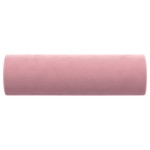 vidaXL Perne decorative, 2 buc., roz, Ø15x50 cm, catifea vidaXL Perne decorative, 2 buc., roz, Ø15x50 cm, catifea