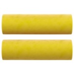 vidaXL Perne decorative, 2 buc., galben, Ø15x50 cm, catifea vidaXL Perne decorative, 2 buc., galben, Ø15x50 cm, catifea