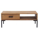vidaXL Măsuță de cafea, 90x50x35 cm, lemn masiv de pin reciclat vidaXL Măsuță de cafea, 90x50x35 cm, lemn masiv de pin reciclat