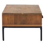 vidaXL Măsuță de cafea, 90x50x35 cm, lemn masiv de pin reciclat vidaXL Măsuță de cafea, 90x50x35 cm, lemn masiv de pin reciclat