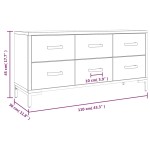 vidaXL Bancă de depozitare, maro, 110x30x45 cm, lemn masiv pin vidaXL Bancă de depozitare, maro, 110x30x45 cm, lemn masiv pin