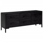 vidaXL Bancă de depozitare, negru, 110x30x45 cm, lemn masiv pin vidaXL Bancă de depozitare, negru, 110x30x45 cm, lemn masiv pin